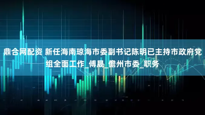 鼎合网配资 新任海南琼海市委副书记陈明已主持市政府党组全面工作_傅晟_儋州市委_职务